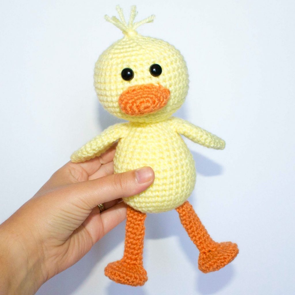 Free Crochet Duck Amigurumi Pattern Handmadecraft