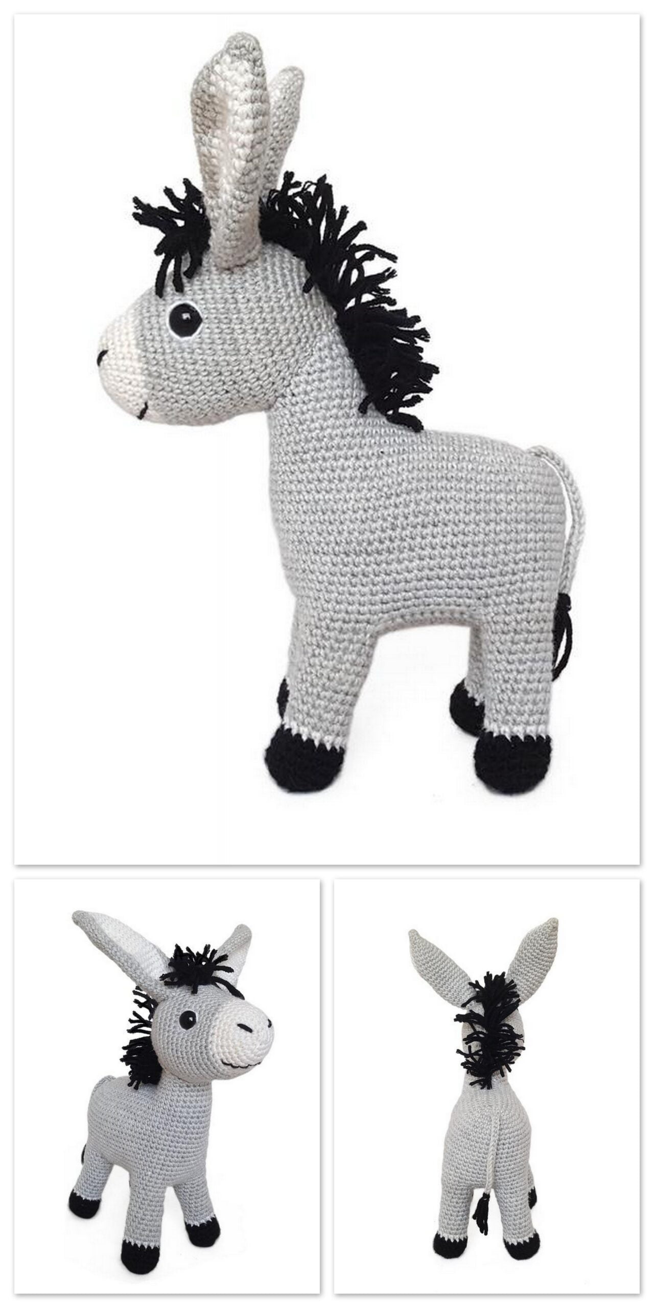 Amigurumi Donkey Free Pattern – Handmadecraft
