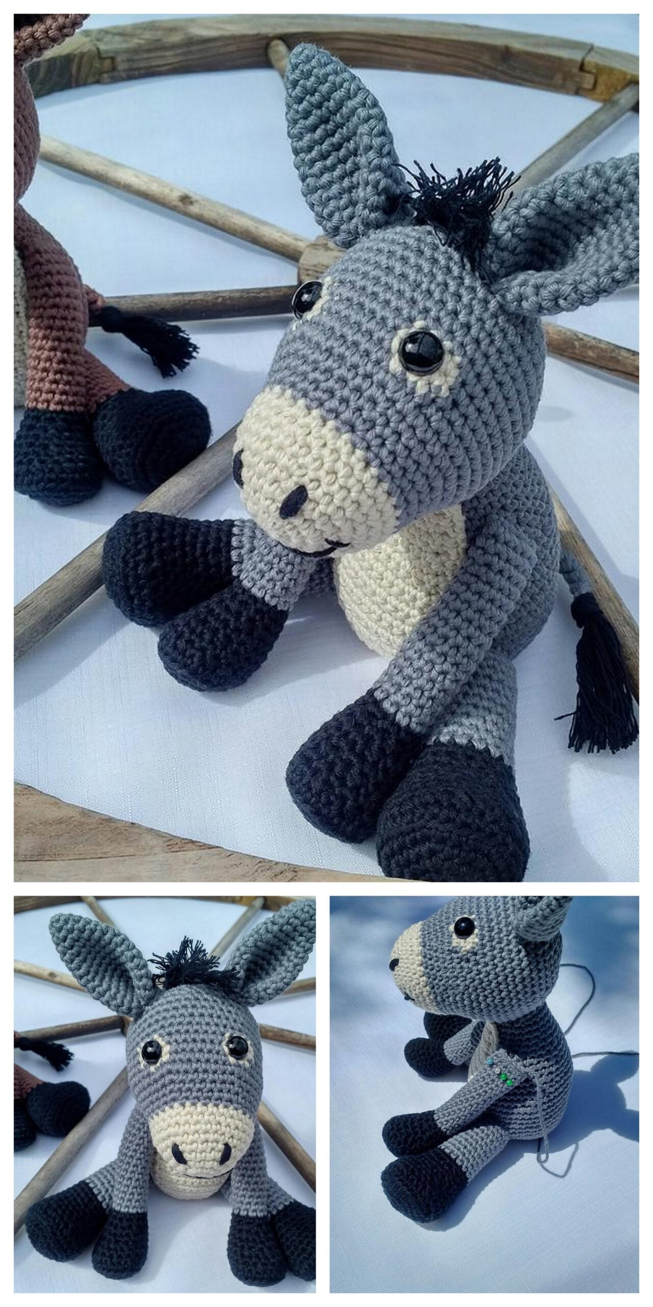 Amigurumi Donkey Crochet Free Pattern Handmadecraft