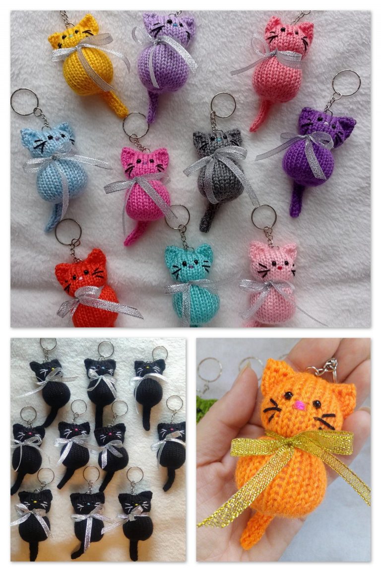 Amigurumi Mini Cat Keychain Free Pattern – Handmadecraft