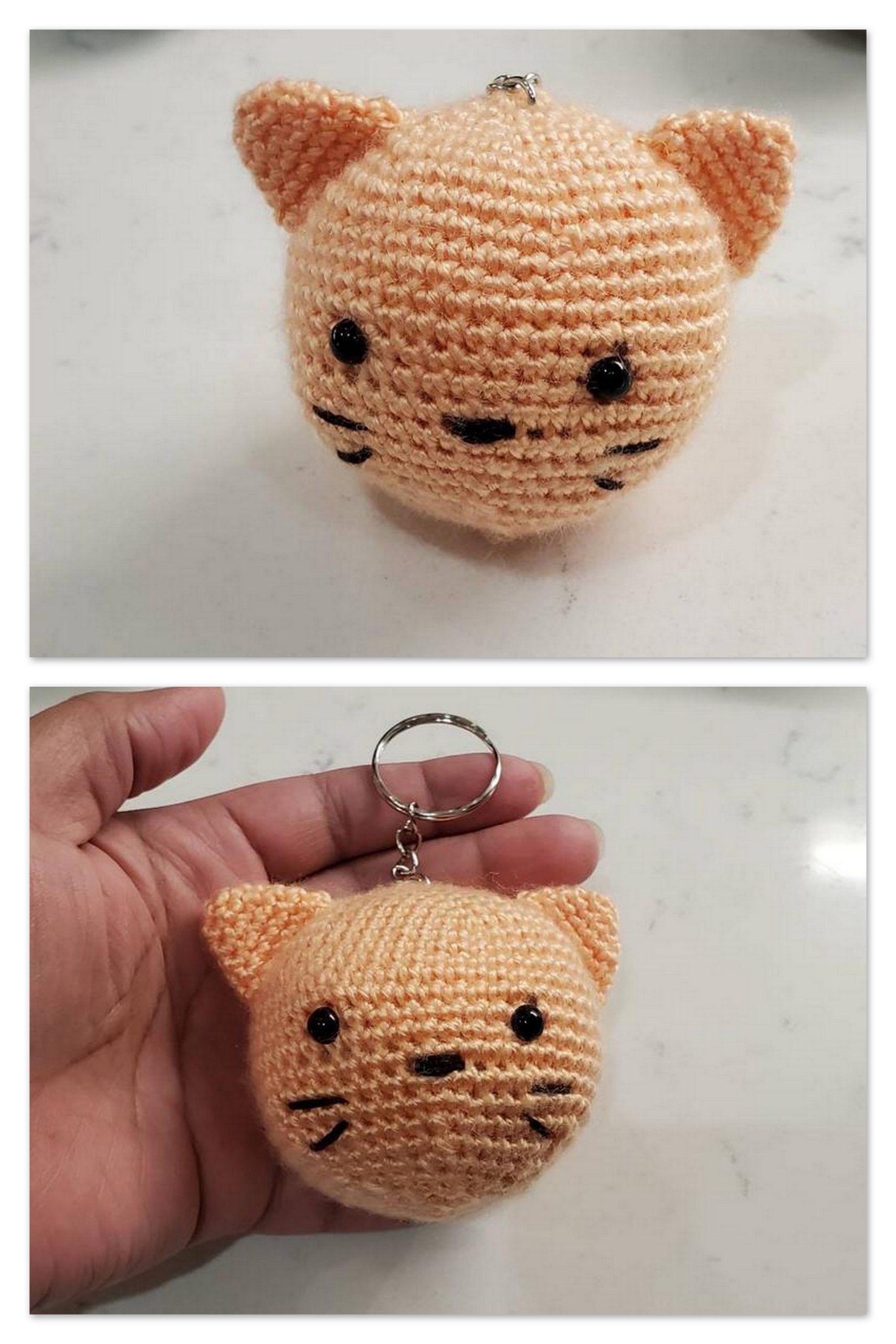 Amigurumi Mini Cat Keychain Free Pattern – Handmadecraft