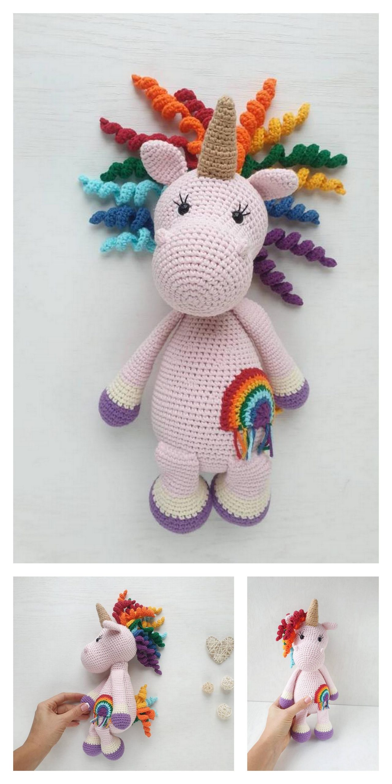 Amigurumi Unicorn Free Pattern – Handmadecraft