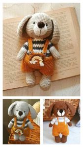 Boston Terrier Dog Free Amigurumi Pattern – Handmadecraft