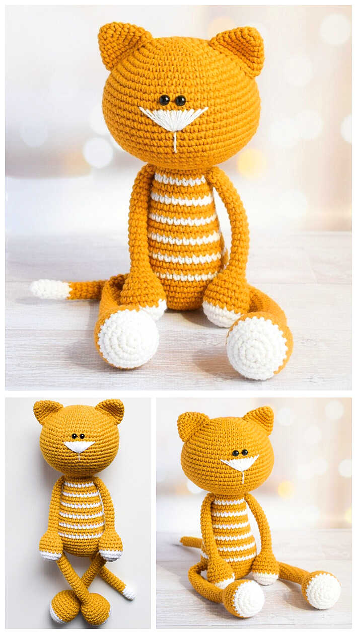 Amigurumi Cat Free Crochet Pattern – Handmadecraft