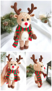 Amigurumi Reindeer Free Crochet Pattern Handmadecraft