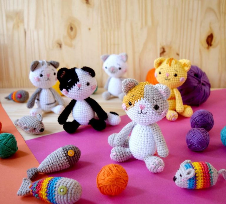 Amigurumi Yellow Cat Free Crochet Pattern – Handmadecraft