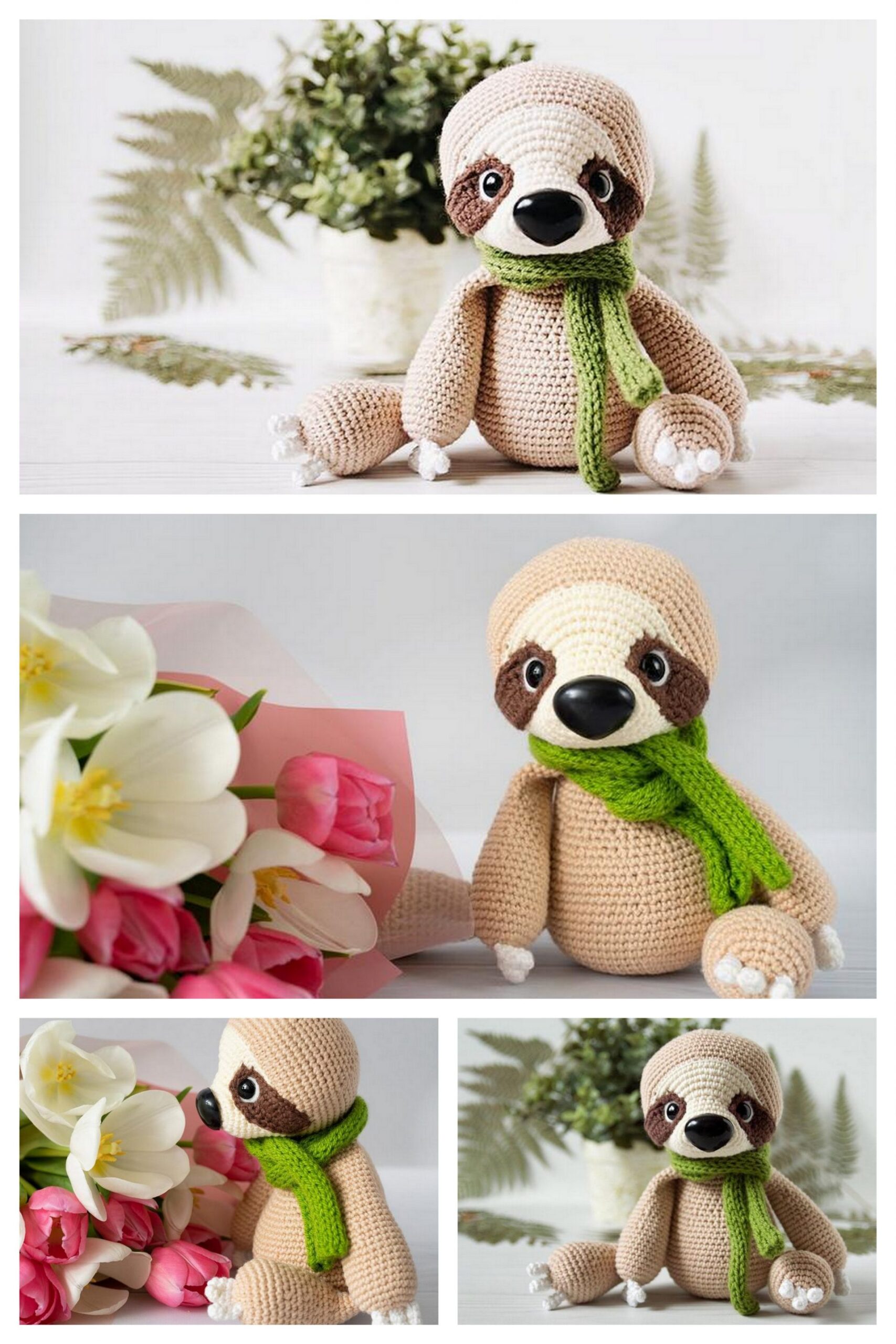 Amigurumi Sloth Crochet Free Pattern – Handmadecraft