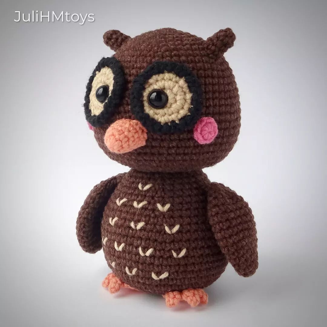 Cute Owl Amigurumi Free Pattern – Handmadecraft