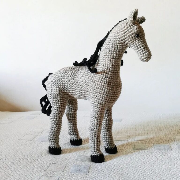 Amigurumi White Horse Cute Free Pattern – Handmadecraft