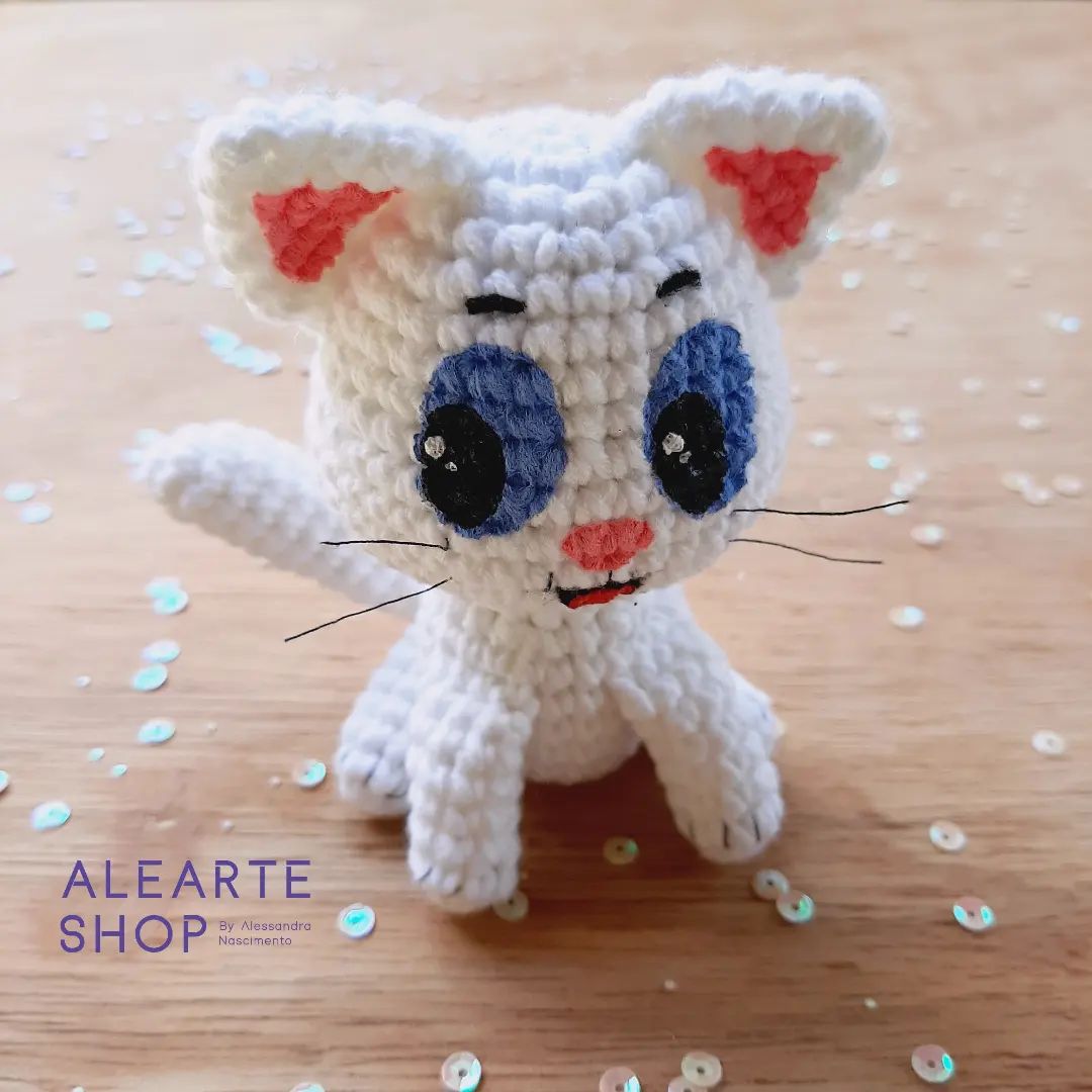 Amigurumi Cat Cute Face Free Pattern – Handmadecraft