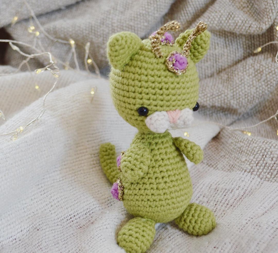 Amigurumi Cat Cute Gatito Crochet Free Pattern Handmadecraft